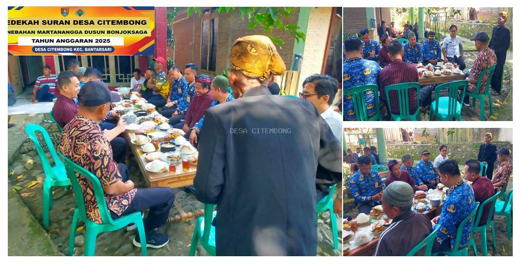 SEDEKAH SURAN MARTANAGGA-TABET DESA CITEMBONG 2025